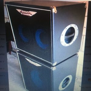 Pair Ashdown Bass Cabs